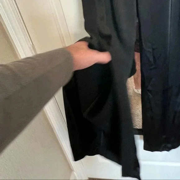 Jonathan simkhai black pants with slits - Picture 4 of 6